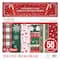 12" x 12" Peppermint Plaid Paper Pad by Recollections™